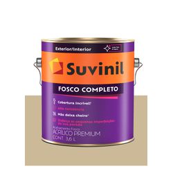SUVINIL ACRILICO FOSCO COMPLETO CAMURÇA 3,6L - Baratão das Tintas 