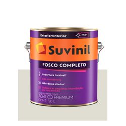 SUVINIL ACRILICO FOSCO COMPLETO GELO 3,6L - Baratão das Tintas 