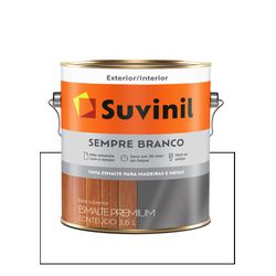 SUVINIL ESMALTE SEMPRE BRANCO BRILHANTE 3,6L - Baratão das Tintas 