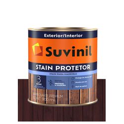 SUVINIL VERNIZ STAIN IMPREGNANTE MOGNO 900ML - Baratão das Tintas 