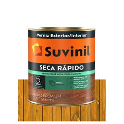 SUVINIL VERNIZ SECA RÁPIDO BRILHANTE NATURAL 900ML - Baratão das Tintas 