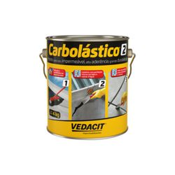 CARBOLÁSTICO Nº 2 VEDACIT 4KG - Baratão das Tintas 