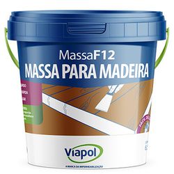 VIAPOL MASSA F12 IPÊ 6,5KG - Baratão das Tintas 