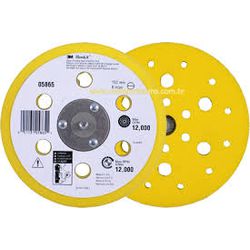 Suporte P/ Lixadeira Amarelo C/ Aspiração 3M - 2B Autotintas