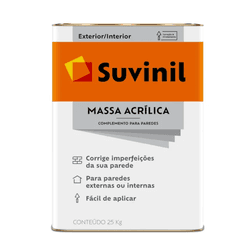 Suvinil Massa Acrílica Lata 25kg - 2B Autotintas