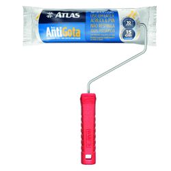 Rolo Lã Anti-Gota C/Cabo 15cm Atlas - 2B Autotintas