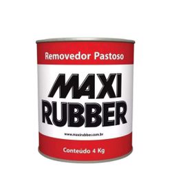 Removedor Pastoso 4kg Maxi Rubber - 2B Autotintas