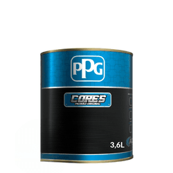 Tinta Laca Preto Fosco 3,6L PPG - 2B Autotintas