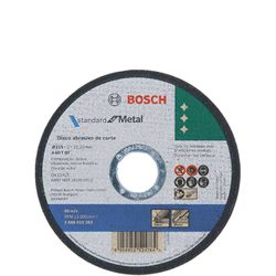 Disco Corte Metal/Inox Std 115x1,0x22,2mm Bosch - 2B Autotintas