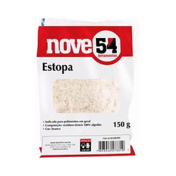 Estopa Branca Para Polimento 150G Nove54 - 2B Autotintas
