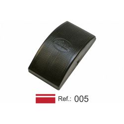 Taco De Borracha Grande 125mm X 67mm Purplex - 2B Autotintas