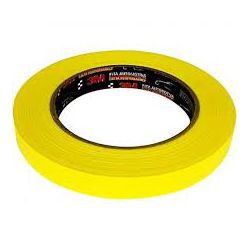 FITA CREPE 18MMX40M AUTOMOTIVA ALTA PERFORM (AMARE... - 2B Autotintas