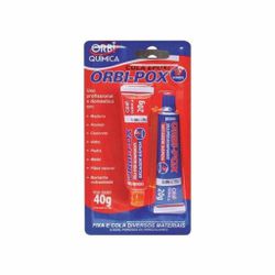 Adesivo Epoxi (10 Minutos) Bisnaga 20g Orbi - 2B Autotintas