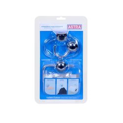 Kit Acessórios Para Banheiro 3pc Astra - 2B Autotintas