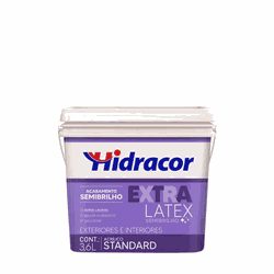Tinta Extralatex Semibrilho Branco Neve 3,6L Hidra... - 2B Autotintas