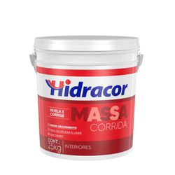 Massa Corrida Balde 25kg Hidracor - 2B Autotintas