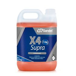Desengraxante X4 Supra 5L Sandet - 2B Autotintas