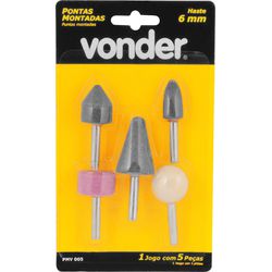 Jogo Pontas Montadas Com 5PC Vonder - 2B Autotintas