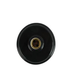 Plafon Plástico Bocal Porc E-27 Preto Foxlux - 2B Autotintas