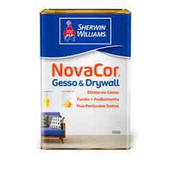 Novacor Gesso Branco 18L Sherwin Williams - 2B Autotintas