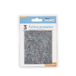 Feltro Retangular Cinza 30x110mm 3pcs Stamaco - 2B Autotintas