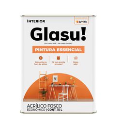 Tinta Acrílica Econômico Fosco Pintura Essencial 1... - 2B Autotintas