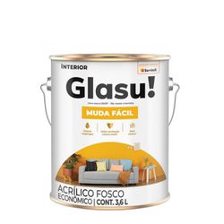 Tinta Acrílica Econômico Muda Fácil 3,6L Glasu - 2B Autotintas