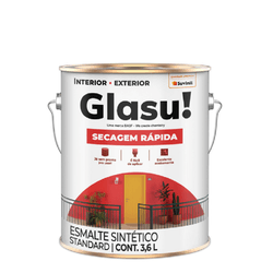 Esmalte Sintético Acetinado Secagem Rápida 3,6L Gl... - 2B Autotintas