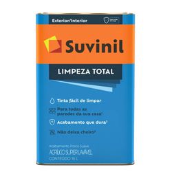 Suvinil Acrílico Limpeza Total Branco 18L - 2B Autotintas