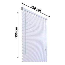 Persiana Horizontal 120x130cm Metal/Plast Primafer... - 2B Autotintas