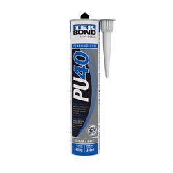 Adesivo PU40 Cinza Cartucho 310ml Tek Bond - 2B Autotintas