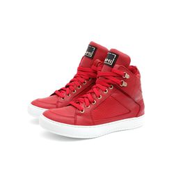 Tenis Sneaker Bawmi Cano Alto Feminino Vermelho - BAWMI