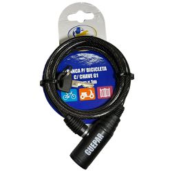 Cadeado Tranca Para Bicicleta Com Chave 6mm Com 1 ... - Bazar Eficaz