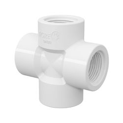 Cruzeta Roscável Pvc Tigre de 3/4 Polegada - 2548 - Bazar Eficaz