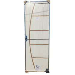 Porta Madeira 74cm Branca Completa - bela01 - Bazar Eficaz