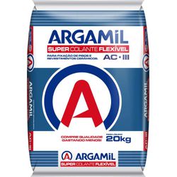 Argamassa Colante Cinza AC-3 20kg Argamil - 24863 - Bazar Eficaz
