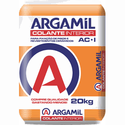 Argamil Argamassa Cinza Ac-I 20kg - 17593 - Bazar Eficaz