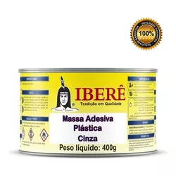 Massa Adesiva Plástica Iberê Com Catalizador 400g ... - Bazar Eficaz