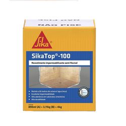 Impermeabilizante Sika Top 100 4kg - 54 - Bazar Eficaz