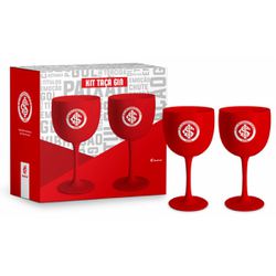KIT 2 TAÇAS DE GIN DO INTERNACIONAL - 1222 - Bazar Canto das Utilidades