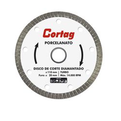 DISCO DIAMANT.CORTAG 4 TURBO 110MM F.20MM PORCELAN... - COLOMARTI FERRAMENTAS