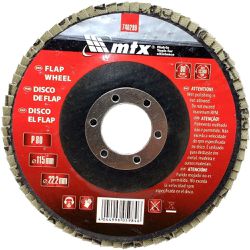 LIXA FLAP DISC 115X22 G80 MTX - COLOMARTI FERRAMENTAS