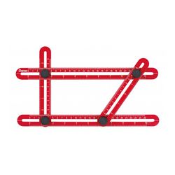 GABARITO PLASTICO ANGULAR MULTIFUNCAO 61878 CORTAG - COLOMARTI FERRAMENTAS