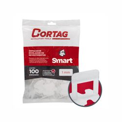 ESPACADOR NIVELADOR SMART 1,0 MM 62105 PCT C/100PC... - COLOMARTI FERRAMENTAS