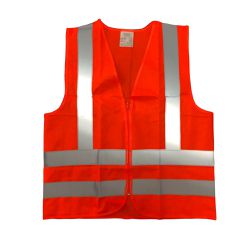 COLETE REFLETIVO INTEIRO LARANJA SEM BOLSO (G) - COLOMARTI FERRAMENTAS