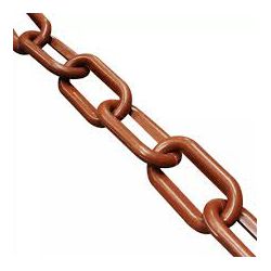 CORRENTE PLAST. P/SINAL. MARRON ELO GRANDE - COLOMARTI FERRAMENTAS