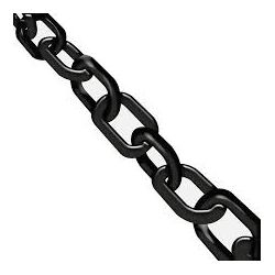 CORRENTE PLAST. P/SINAL. PRETA ELO GRANDE - COLOMARTI FERRAMENTAS