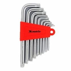 CHAVE TORX JG.T10 T50 TIPO L CURTA 9PC 123059 MTX - COLOMARTI FERRAMENTAS