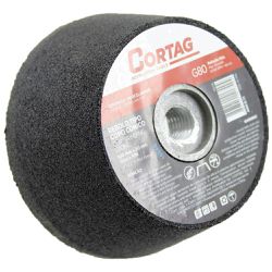REBOLO COPO CONICO 100X50MM ROSCA M14 G 80 MARM.PO... - COLOMARTI FERRAMENTAS