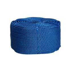 CORDA NYLON TORCIDA 8MM AZUL NACIONAL 7,5KG/ROLO A... - COLOMARTI FERRAMENTAS